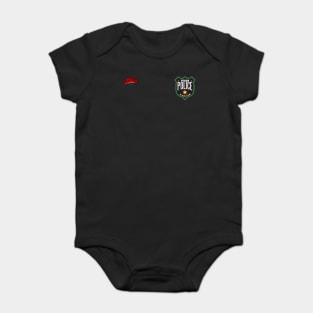 Vegan Police Badge Baby Bodysuit